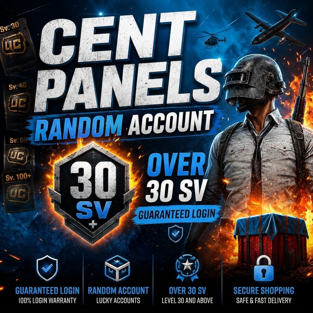PUBG RANDOM ACCOUNT +30